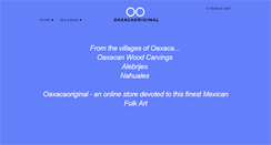 Desktop Screenshot of oaxacaoriginal.com